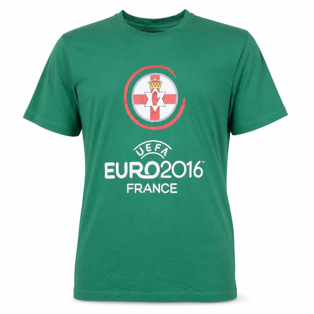 Marks & Spencer Men’s Green Small Euro 2016 Graphic Cotton T-Shirt