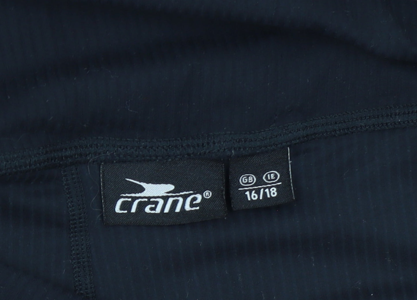 Crane Women's Black Stretch Flared Trousers Size 16-18