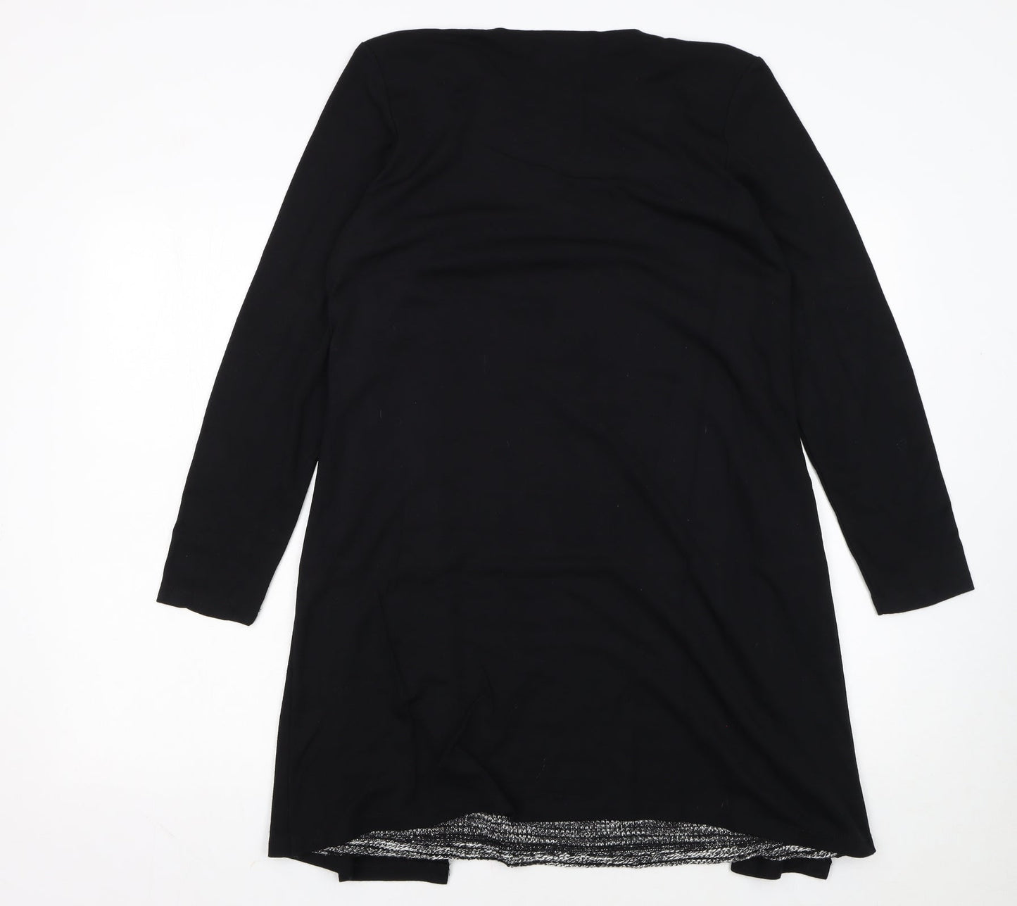 Isolde Women's Black Knit Colourblock Shift Dress Size M