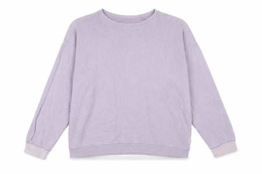 Fat Face Women's Pale Lilac Pullover Sweatshirt Size 18 Cotton Casual