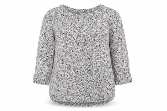BHS Women’s Multicoloured Chunky Knit Pullover Jumper Size 14