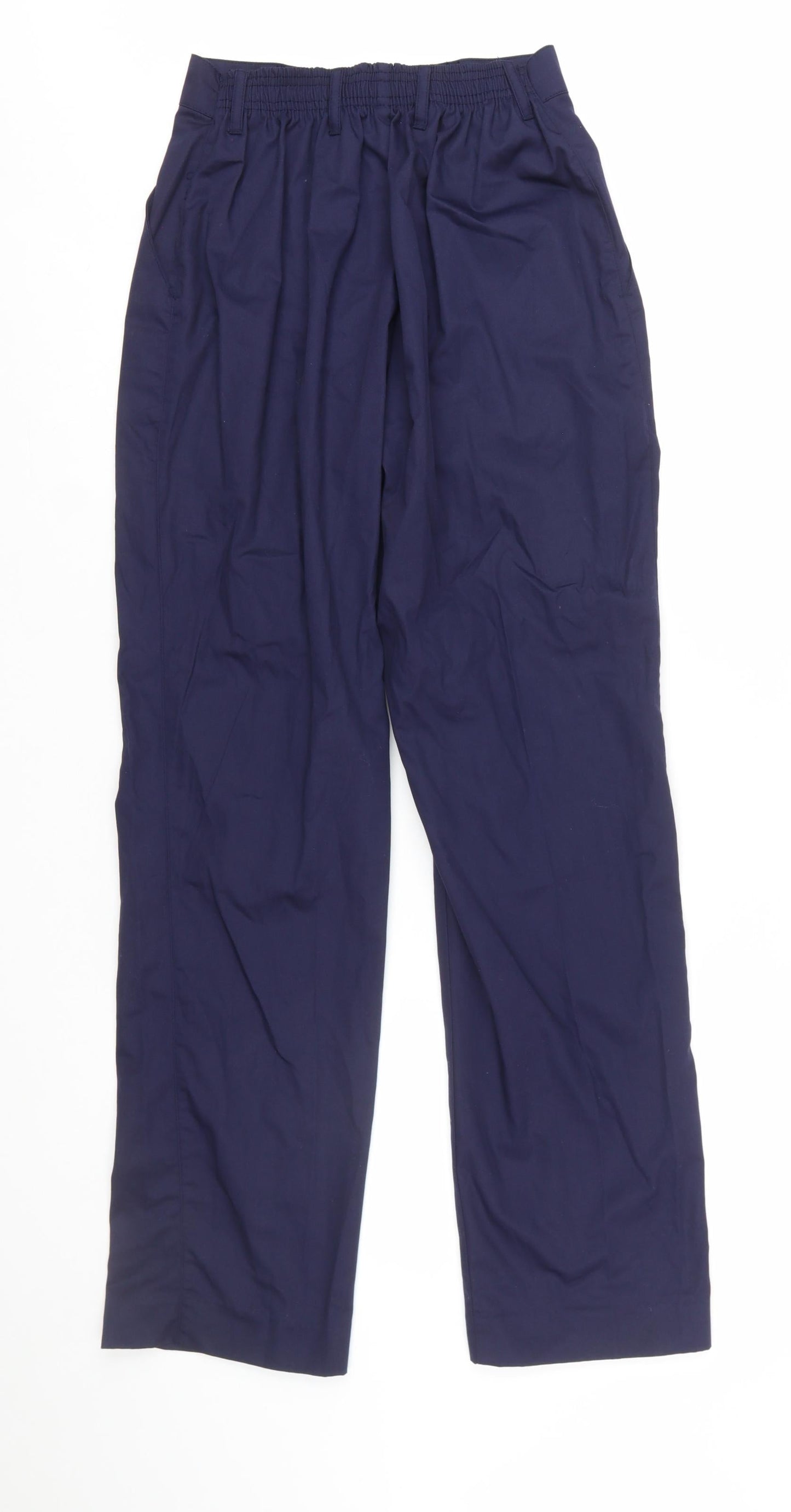 Grahame Gardner Women's Blue Workwear Trousers Size 10 Regular
