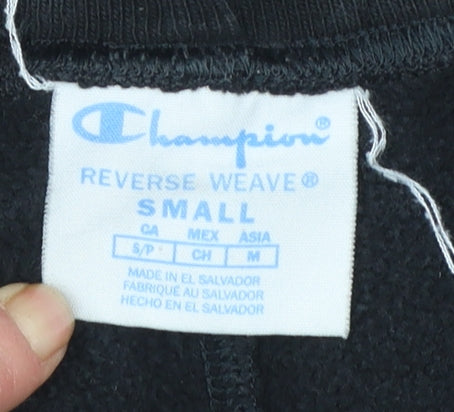 Champion Men's Black Reverse Weave Joggers Small