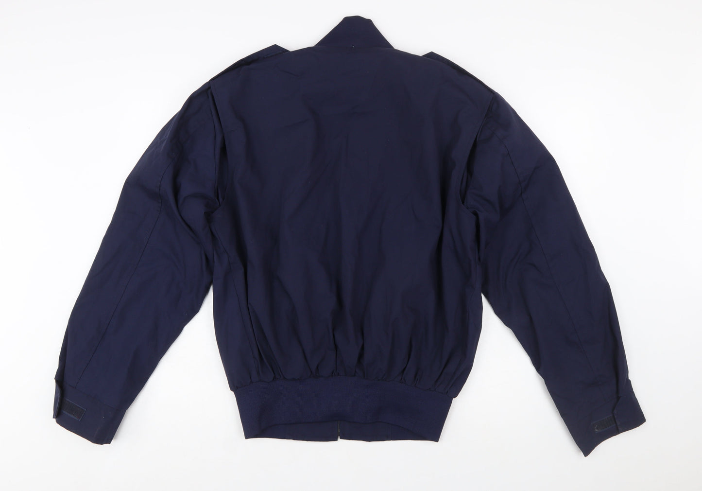 CANEX Men's Blue Bomber Jacket Size 42 Regular Cotton Blend
