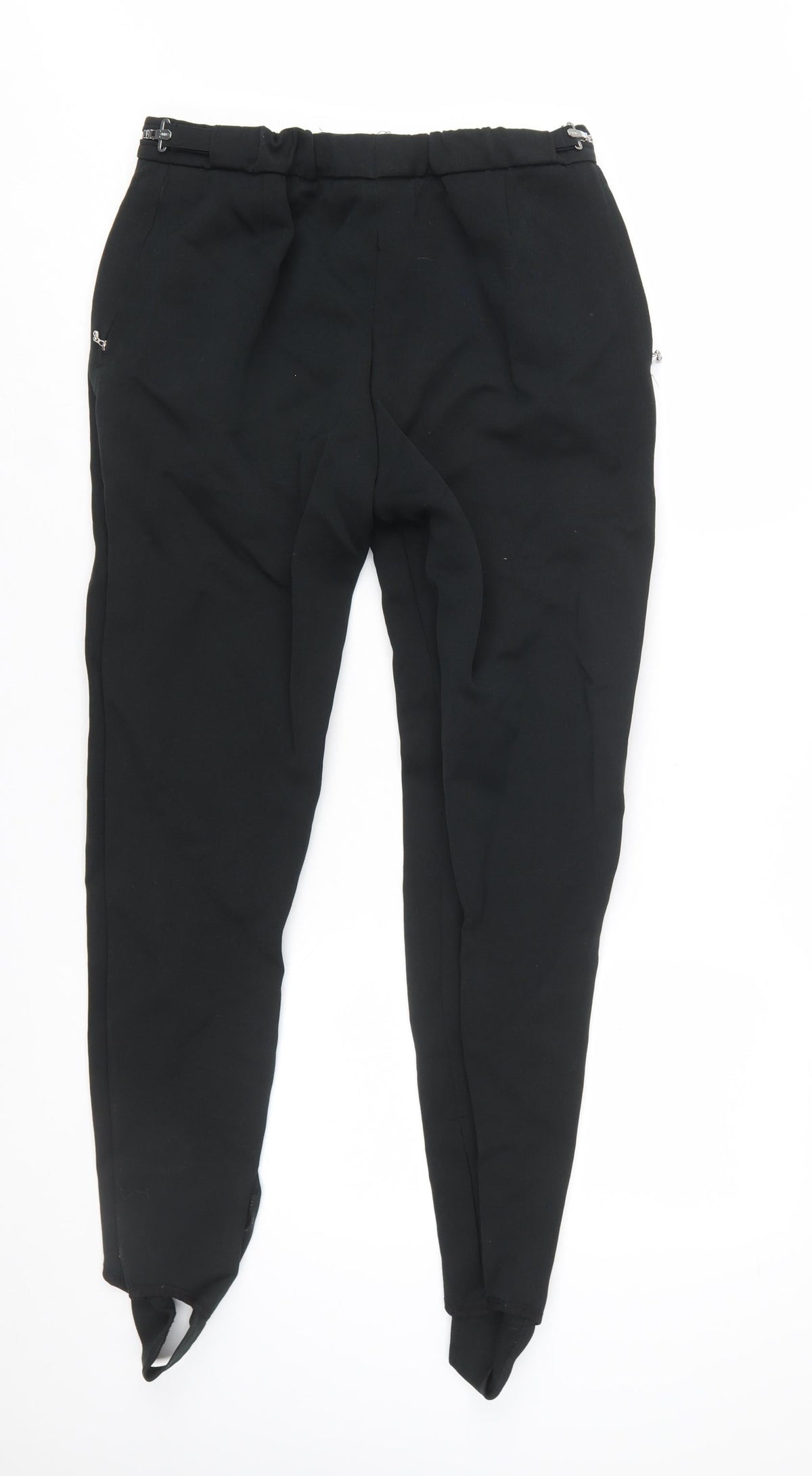 Harris Meyer Women’s Black Ski Stirrup Trousers Size 6 Viscose Blend