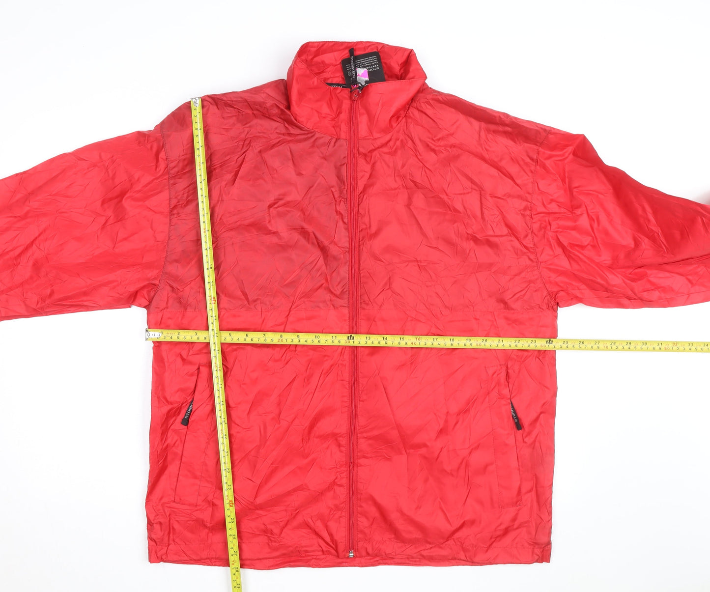 Stormtech Men’s Red Windbreaker Jacket M Lightweight Water Resistant