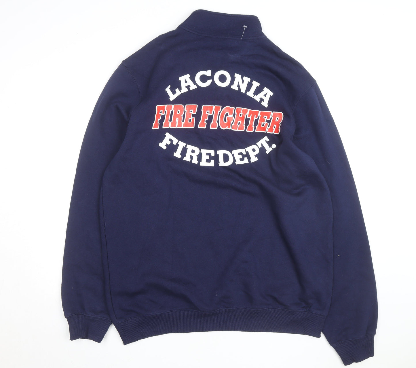 Sport-Tek Men's Blue 1/4 Zip Fire Fighter Fleece Sweatshirt XLT