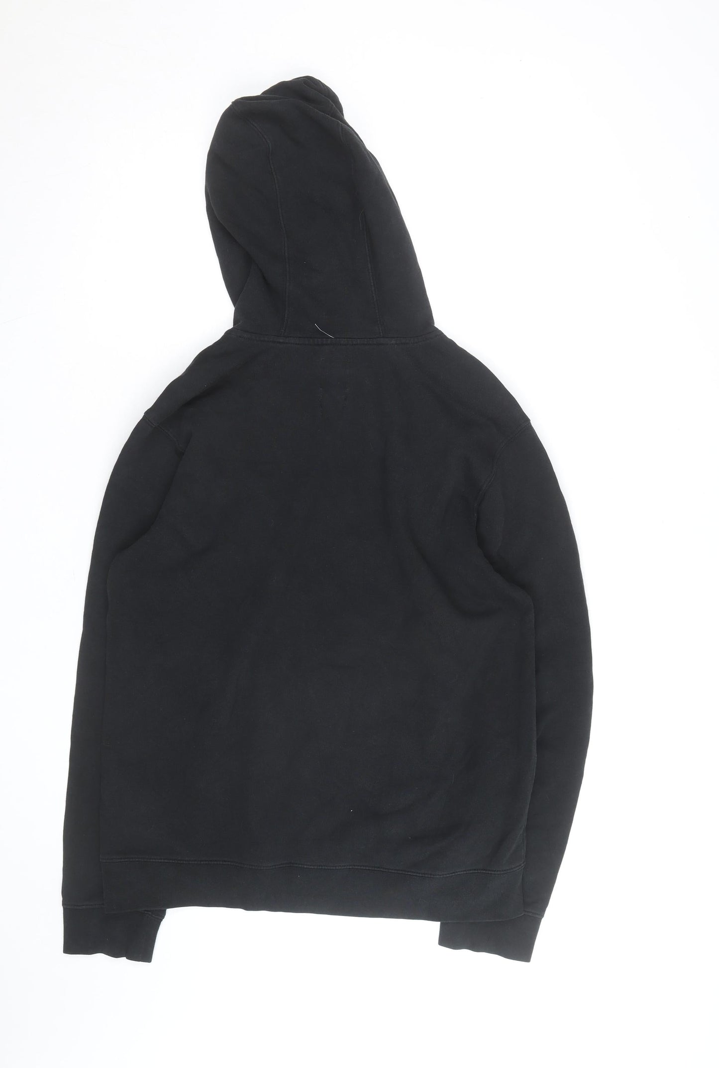 Volcom Men's Black Classic Fit Pullover Hoodie M Skate Logo