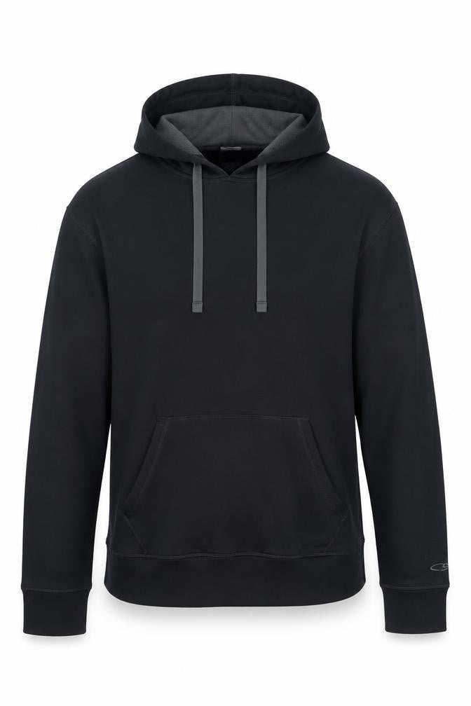 Champion Mens Black Pullover Hoodie Medium Regular Fit