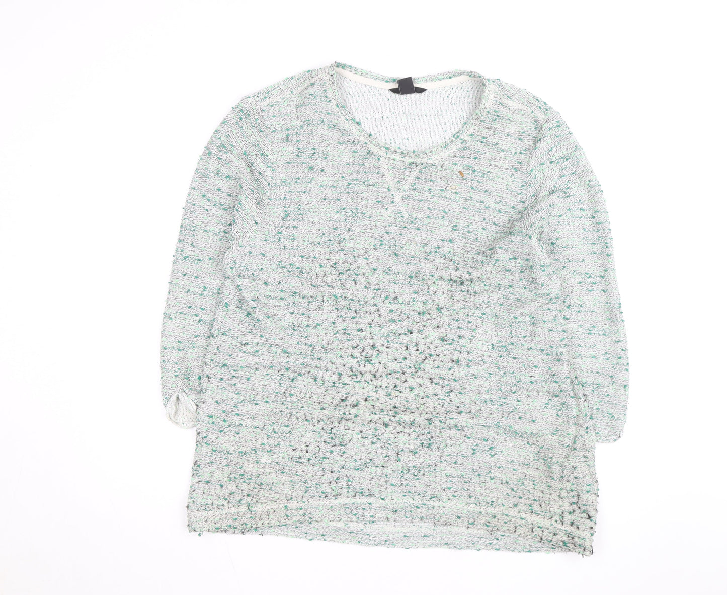 H&M Women's Multicoloured Knit Pullover Jumper Size 14