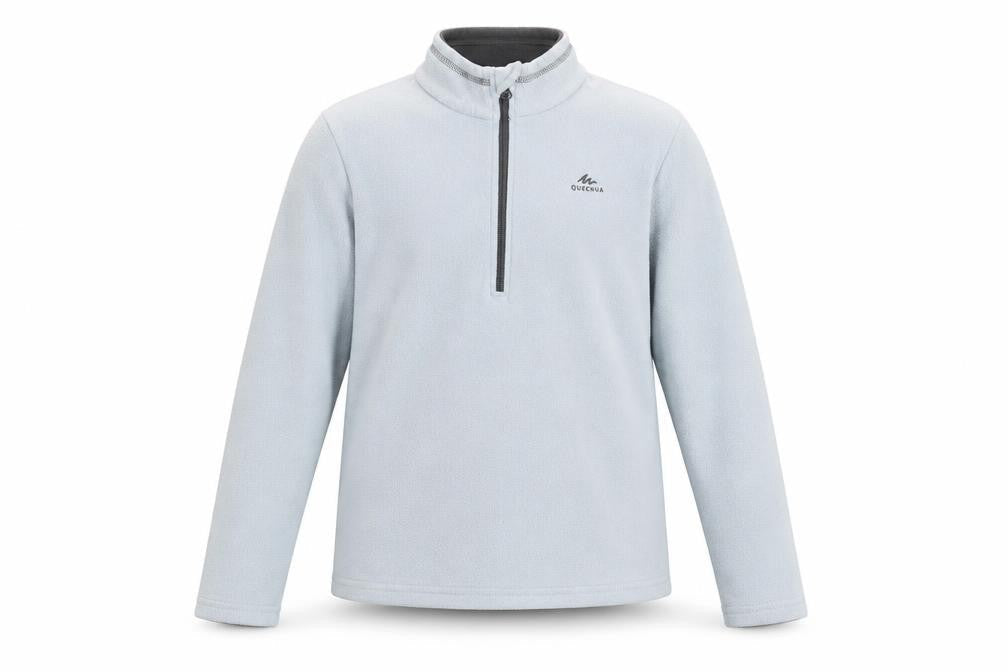 Quechua Boys Blue Fleece 1/2 Zip Pullover Sweatshirt 13-14 Years