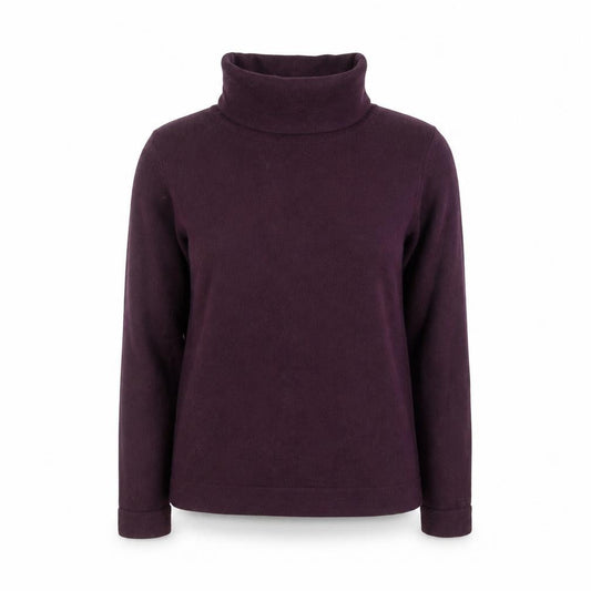 Hobbs Women’s Purple Roll Neck Wool Cashmere Jumper Size S