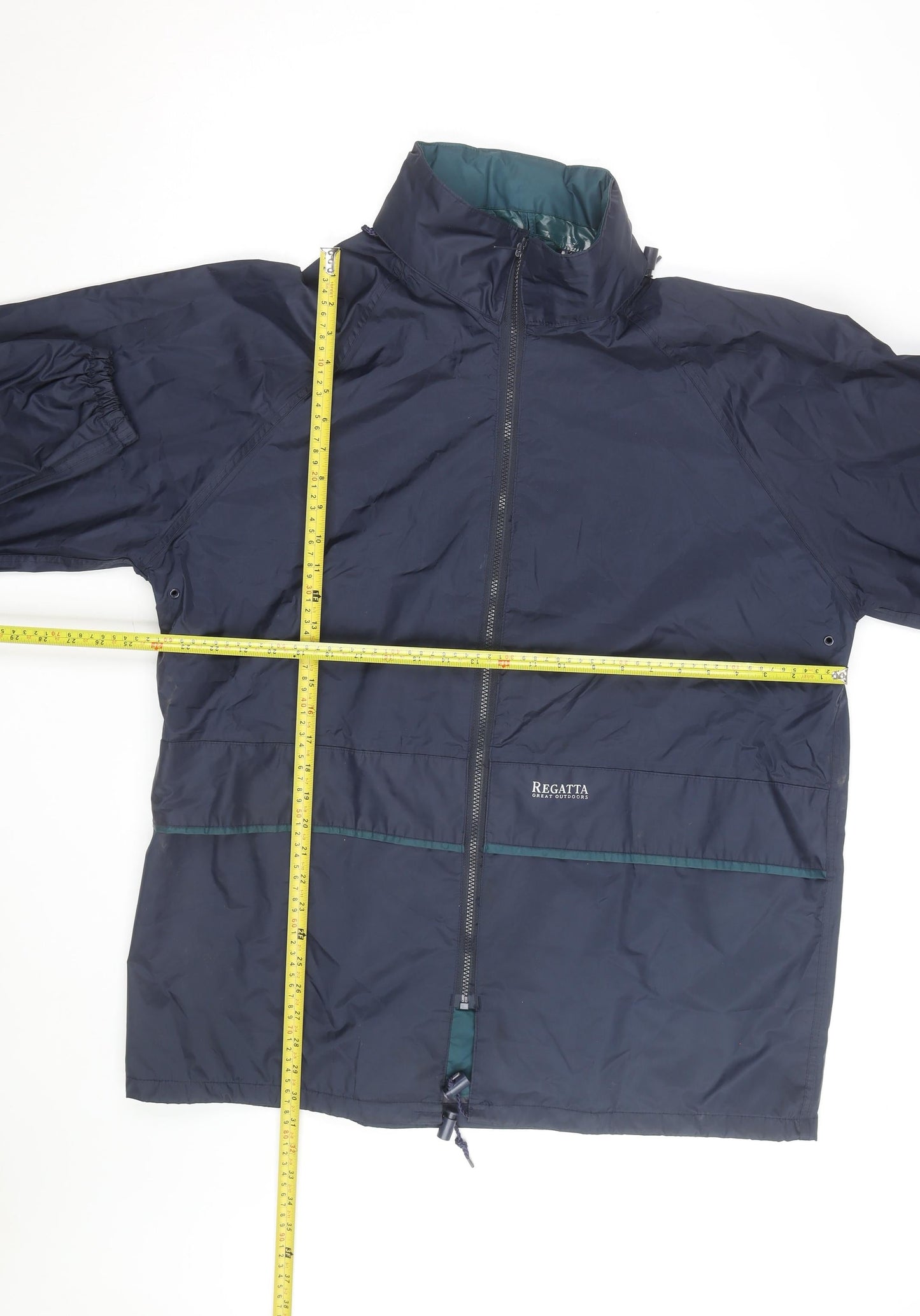 Regatta Men's Blue Waterproof Windbreaker Jacket Size L