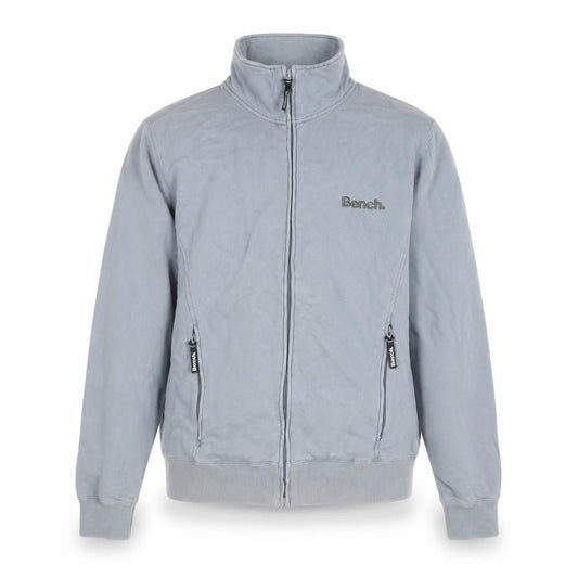 Bench Men's Blue Full Zip Fleece Sweatshirt Size L