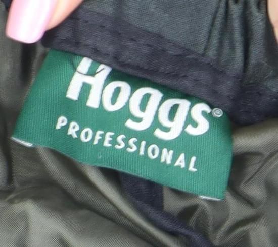 Hoggs Professional Men's Black Rain Trousers M Waterproof Workwear