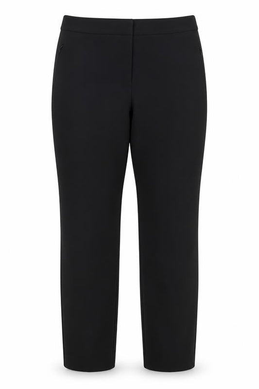 Saviior Women’s Black Slim Fit Stretch Trousers Size 12