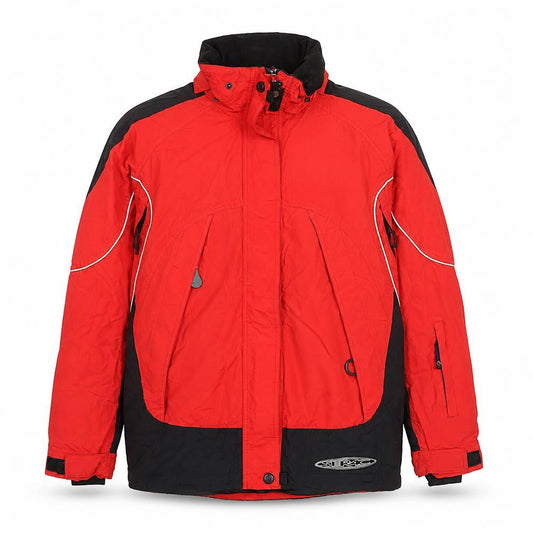 Serac Men's Red Skiing Jacket L Waterproof Windproof Winter Coat