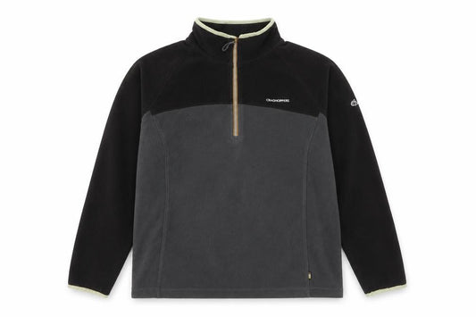 Craghoppers Men’s Black XL Fleece 1/4 Zip Pullover Sweatshirt