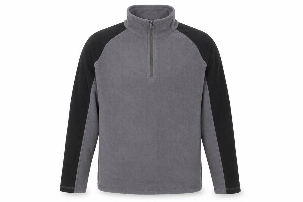 Mountain Warehouse Mens Grey Fleece 1/4 Zip Pullover Sweatshirt M