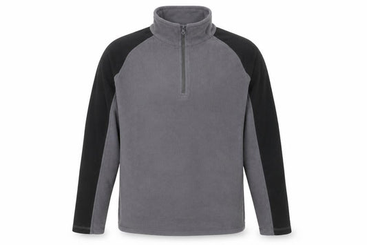 Mountain Warehouse Mens Grey Fleece 1/4 Zip Pullover Sweatshirt M