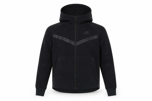 Nike Men's Black Full Zip Hoodie Size S Sports Fleece Jacket