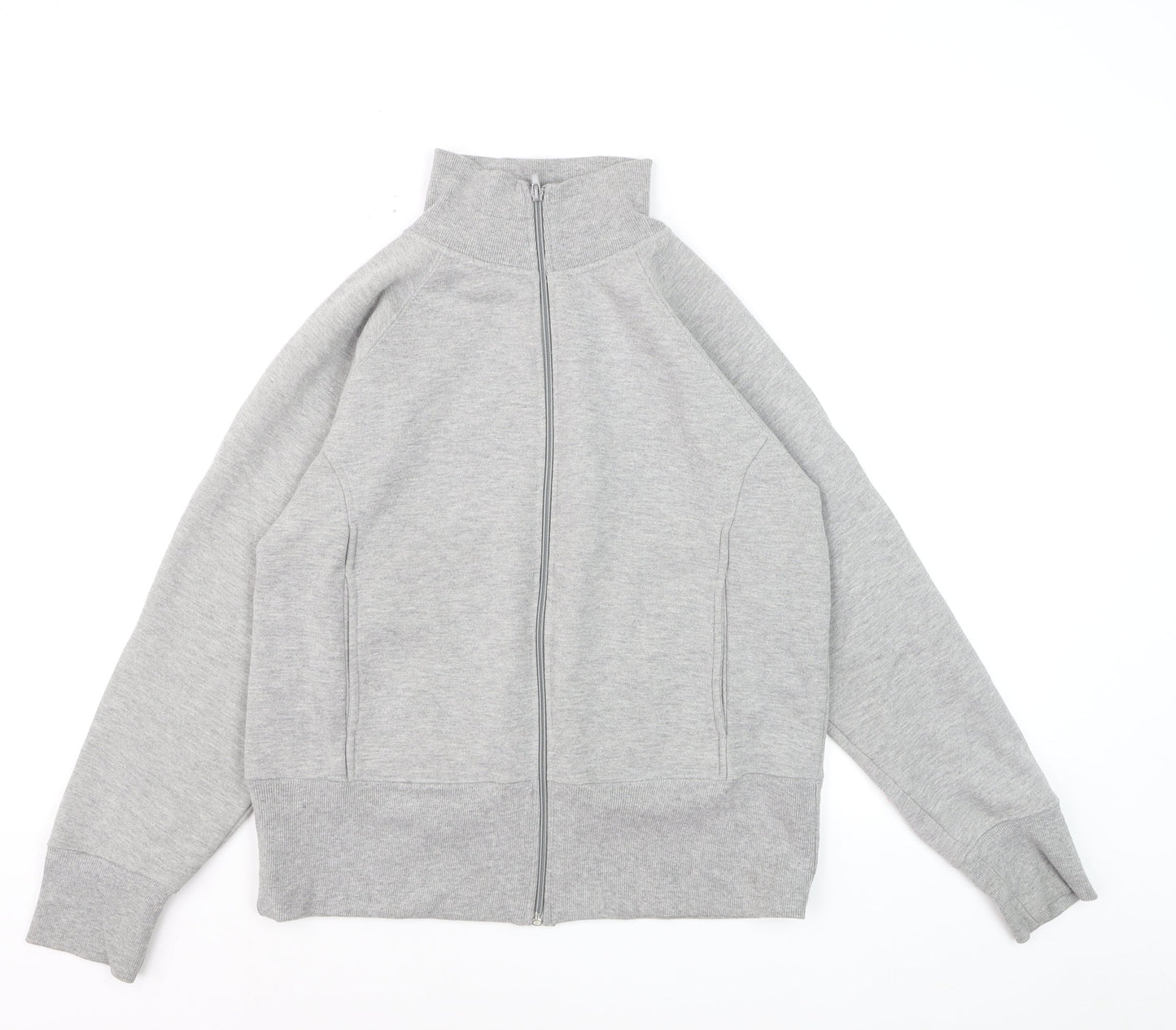 Bonmarché Men's Grey Full Zip Fleece Sweatshirt Size M