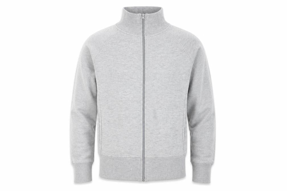 Bonmarché Men's Grey Full Zip Fleece Sweatshirt Size M