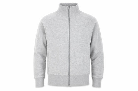 Bonmarché Men's Grey Full Zip Fleece Sweatshirt Size M
