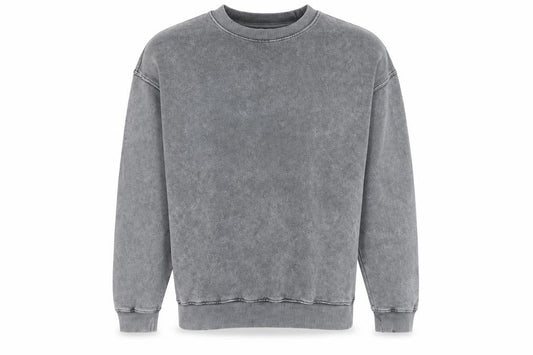 Reclaimed Vintage Men Grey Pullover Sweatshirt Size M Regular Fit