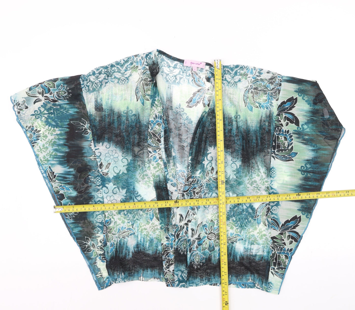 Marks and Spencer Per Una Women's Multicoloured Kimono Blouse Size 14