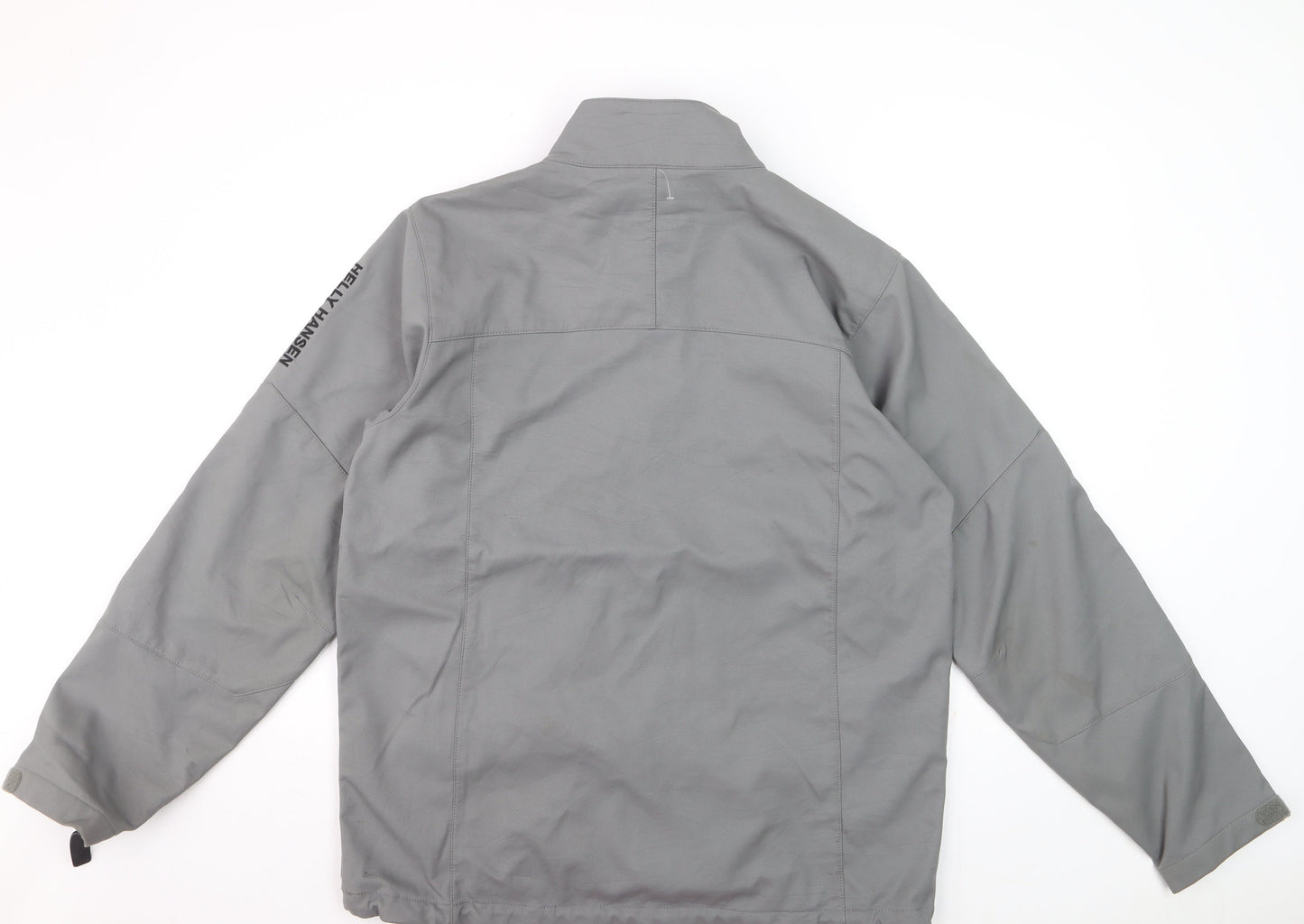 Helly Hansen Men's Grey XL Soft Shell Jacket Windproof Water Resistant
