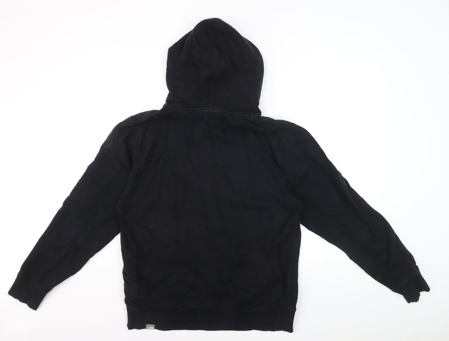 The North Face Men’s Black Large Pullover Hoodie with Logo and Kangaroo Pocket