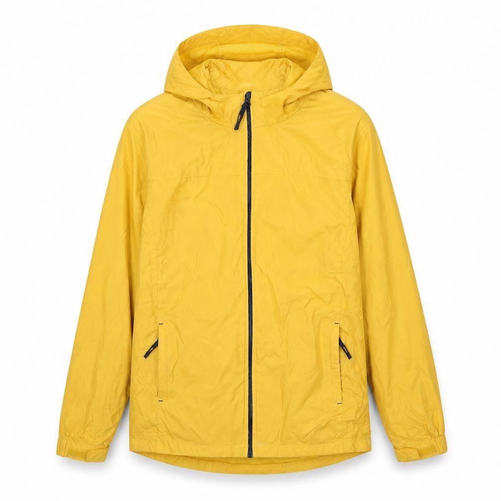 Mountain Warehouse Boys Yellow Hooded Windbreaker Jacket 13 Years