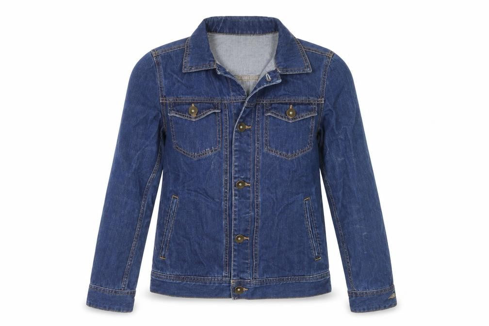 Hotwind Women's Blue Denim Basic Jacket Size S