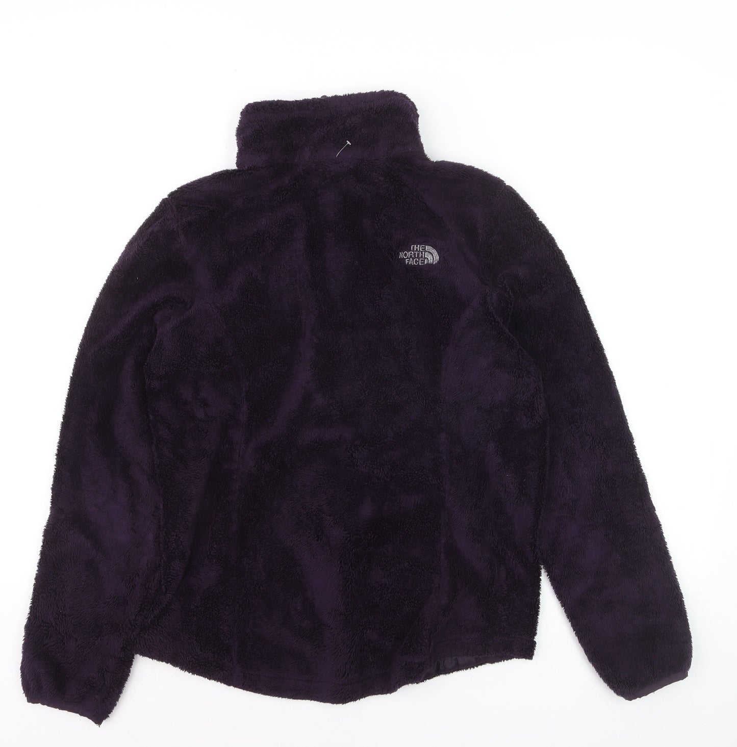The North Face Women's Purple Fleece Full Zip Sweatshirt Size M