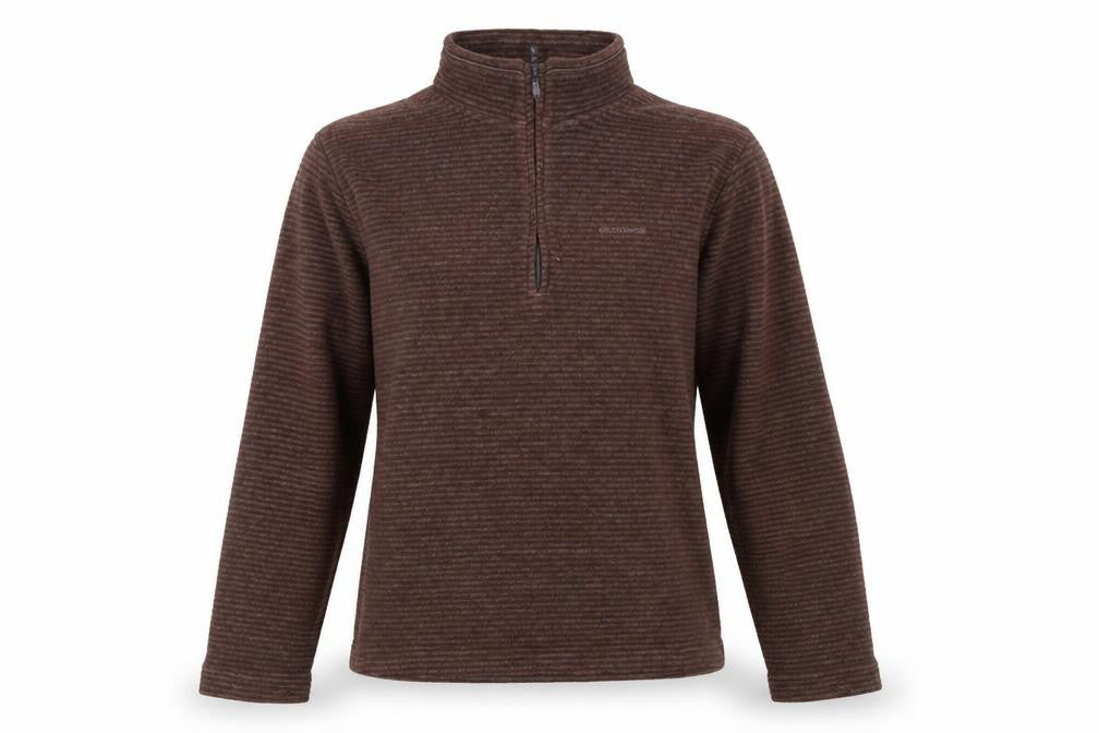 Craghoppers Women’s Brown Fleece 1/2 Zip Pullover Size 18