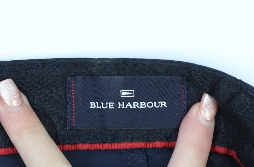 Marks and Spencer Blue Harbour Men's Blue 38 Cargo Shorts