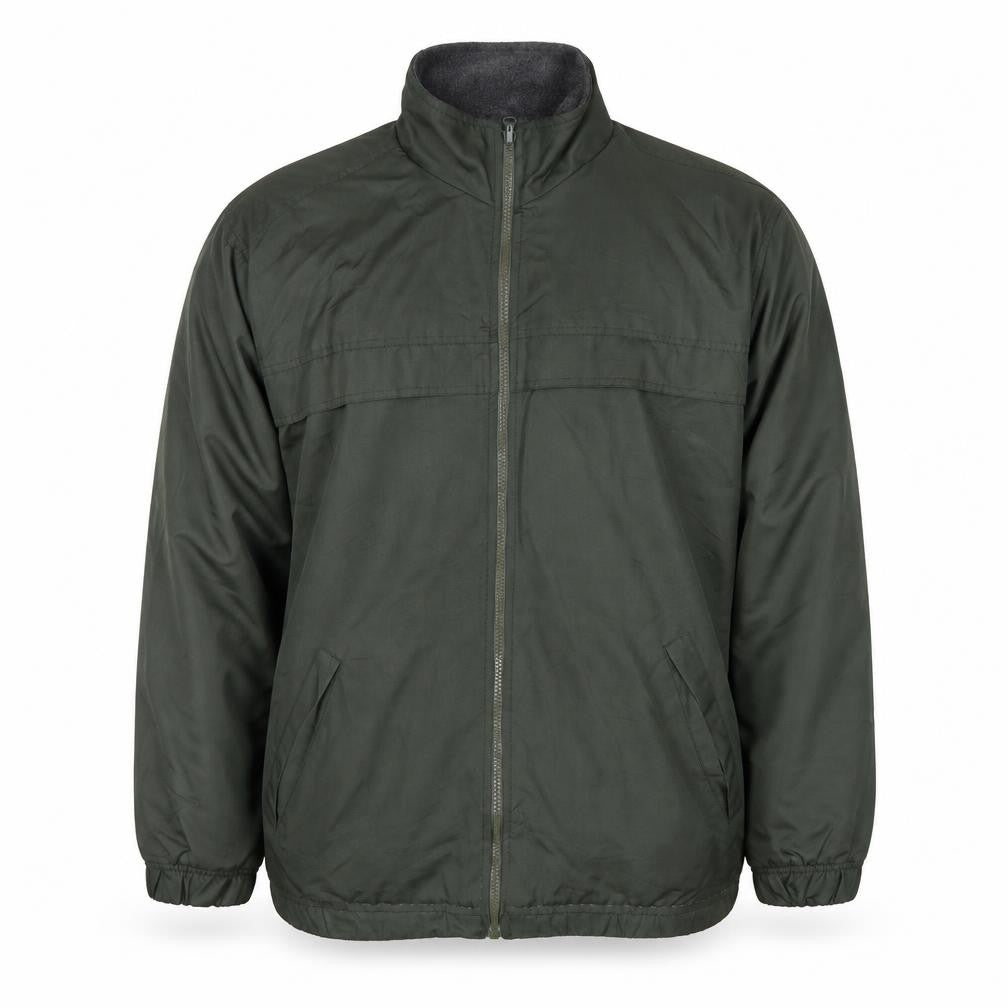 Cherokee Men's Green Polyester Full Zip Jacket M
