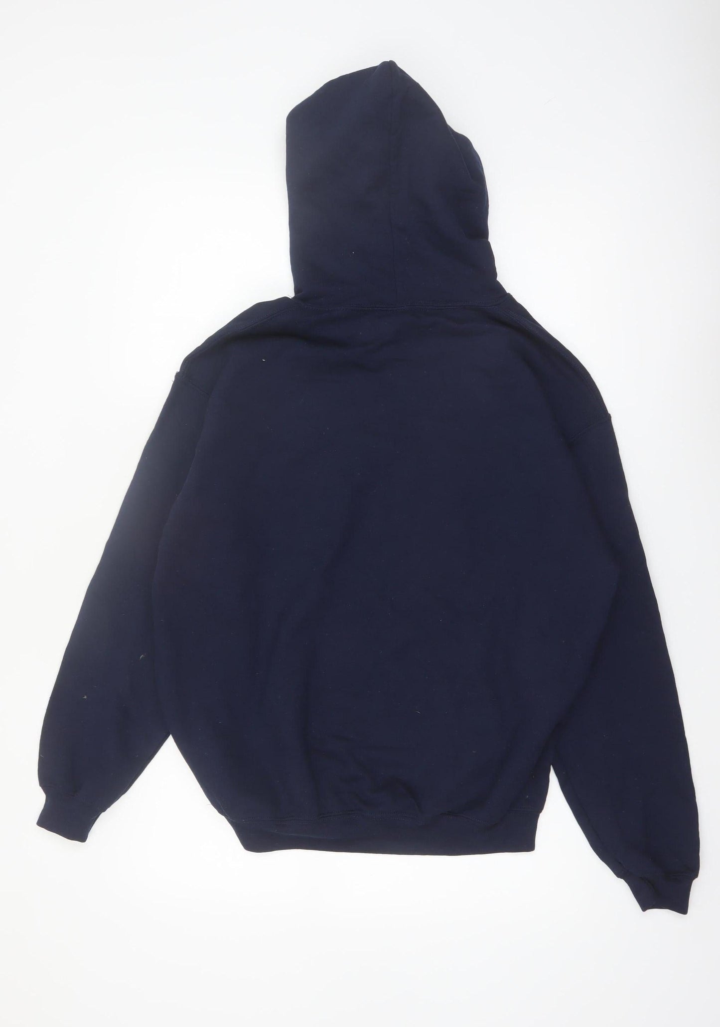 Gildan Men's Blue Texas USA Graphic Pullover Hoodie Medium