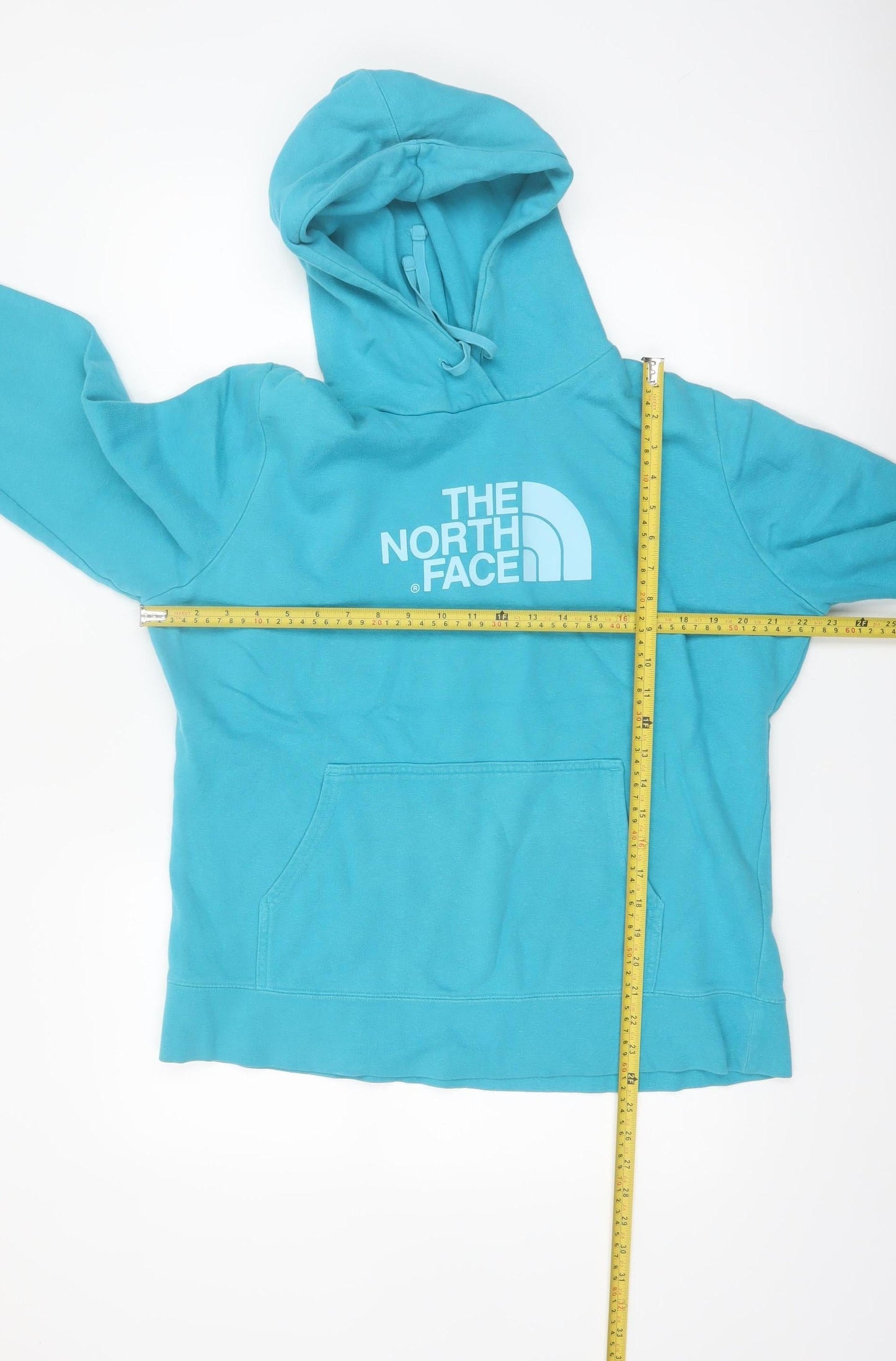 The North Face Women’s Blue Pullover Hoodie XL Cotton Blend