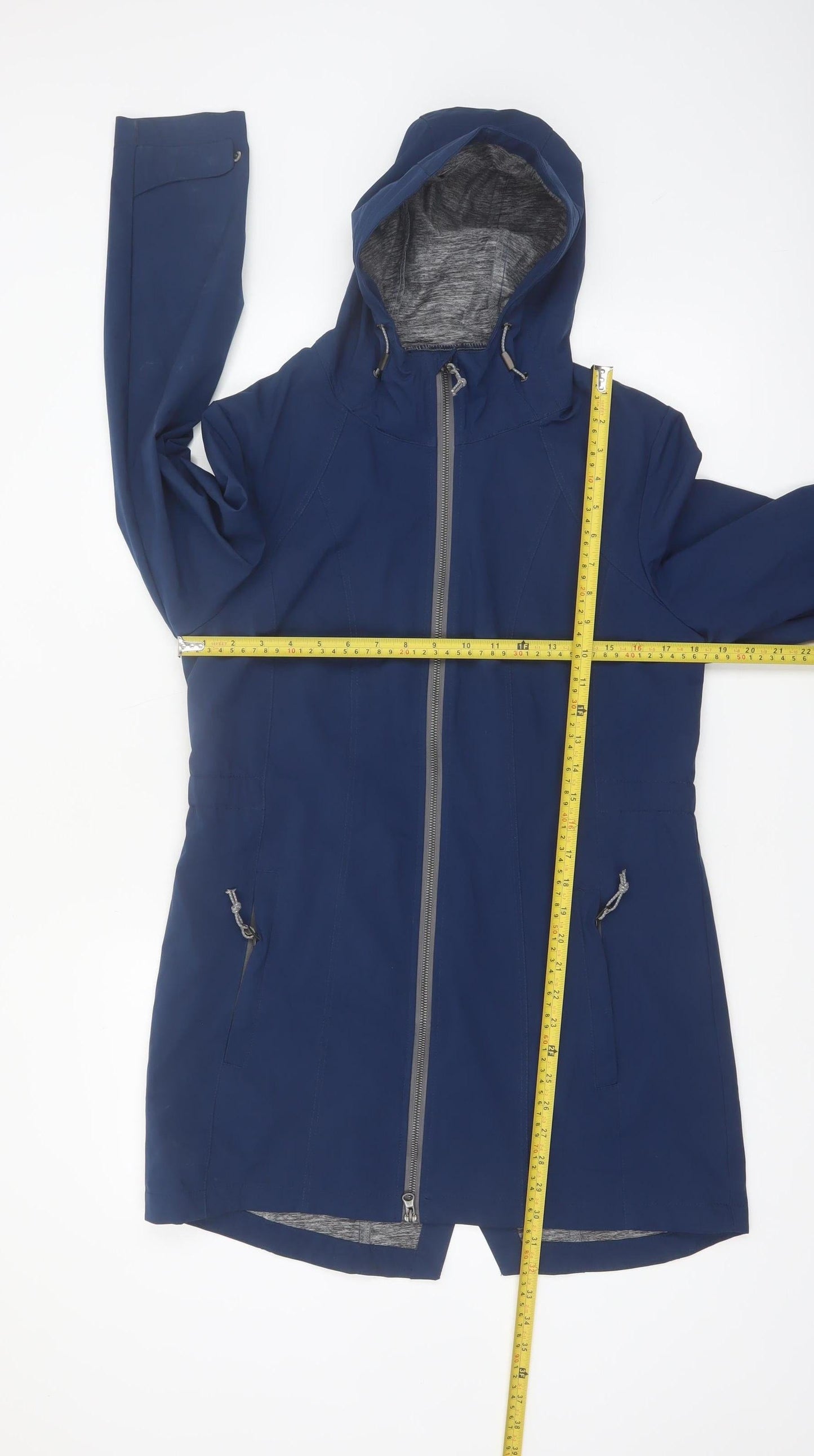 G.I.G.A. DX by Killtec Women's Blue Waterproof Hooded Jacket Size 12