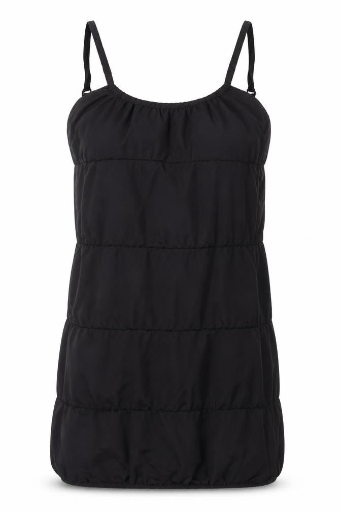 PRETTYLITTLETHING Women’s Black Size 6 Short Slip Dress