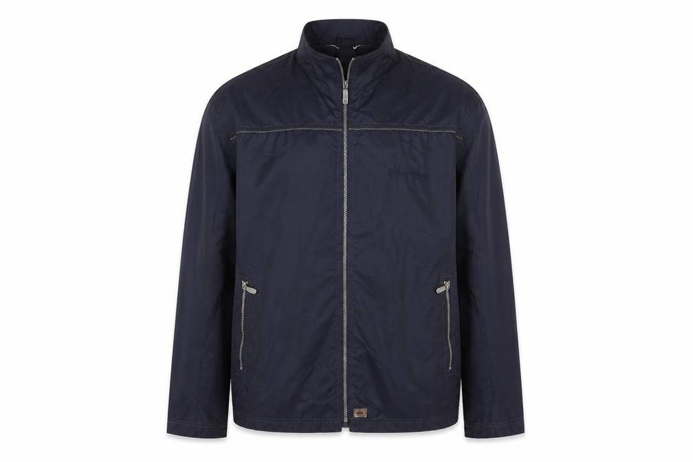 Urban North End Men's Blue Nylon Full Zip Lightweight Jacket Medium