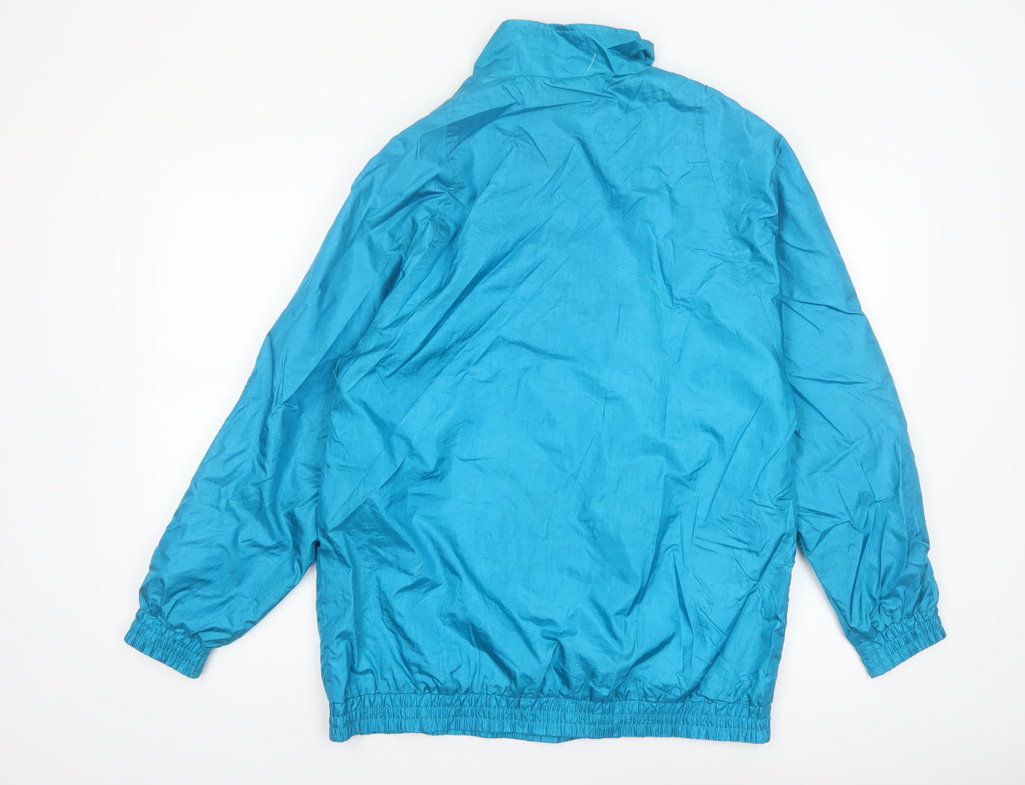 Haband Women Blue M Lightweight Nylon Windbreaker Jacket