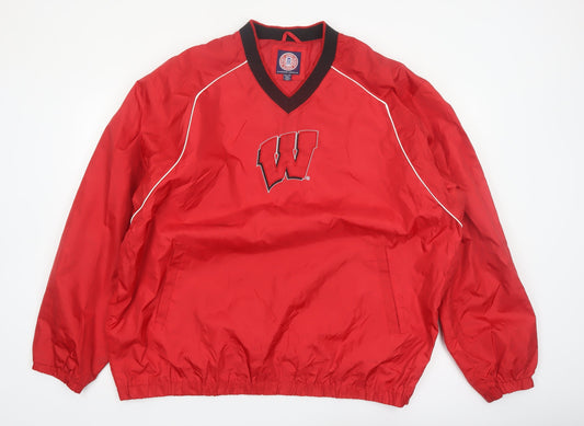 G-III Apparel Men’s Red 2XL Collegiate Windbreaker Jacket
