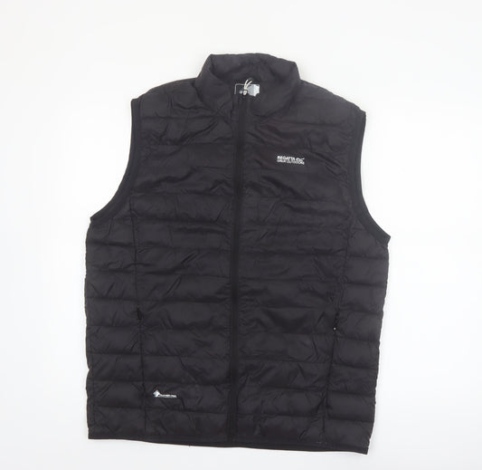 Regatta Men’s Black Puffer Waistcoat L Lightweight Insulated Outdoor