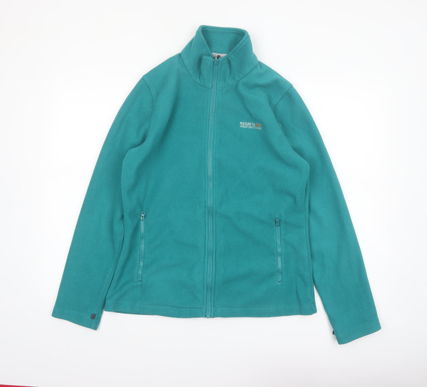 Regatta Women's Green Fleece Full Zip Jacket UK 12