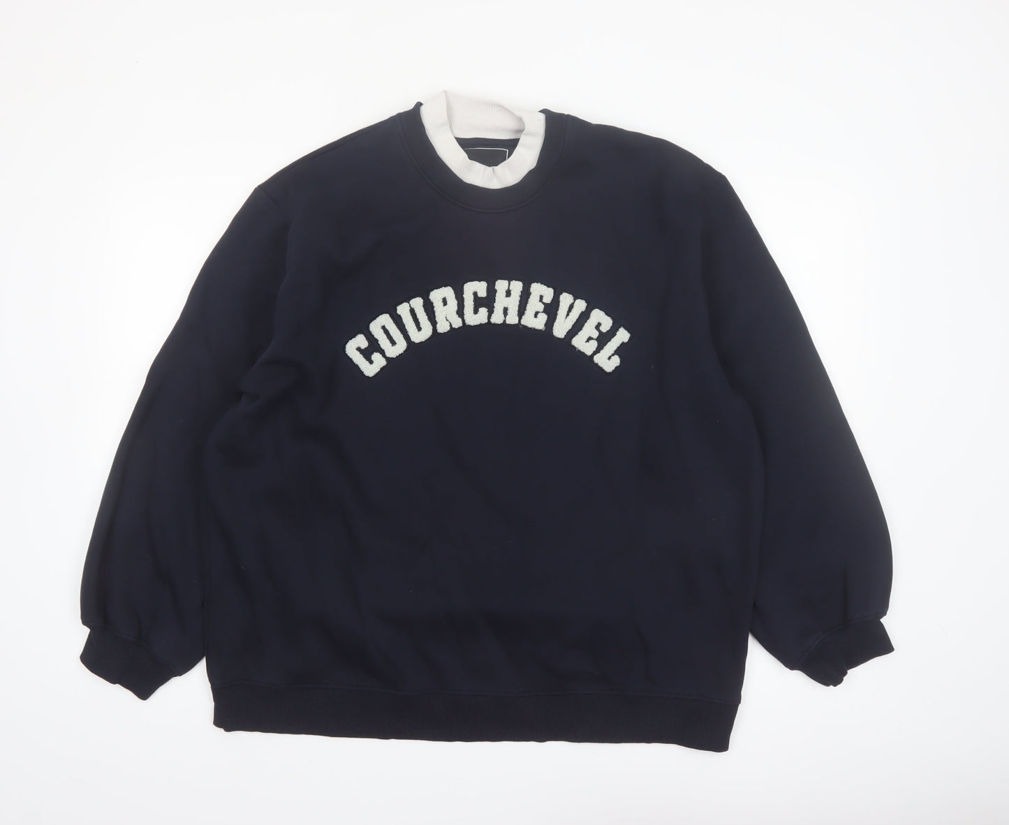 Threadbare Women's Navy Courchevel 3XL Pullover Sweatshirt