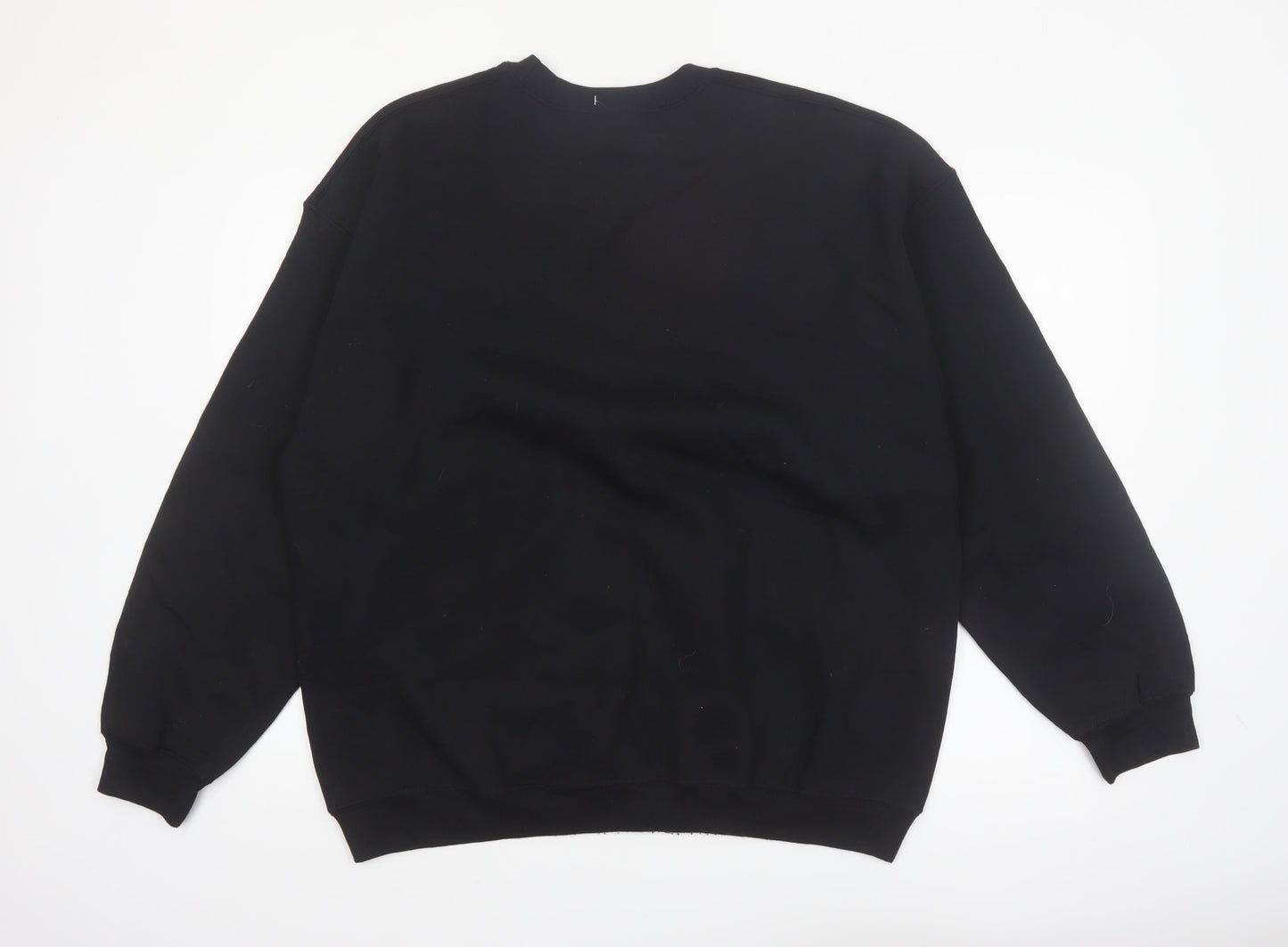 Candytopia Men's Black XL Pullover Graphic Print Sweatshirt