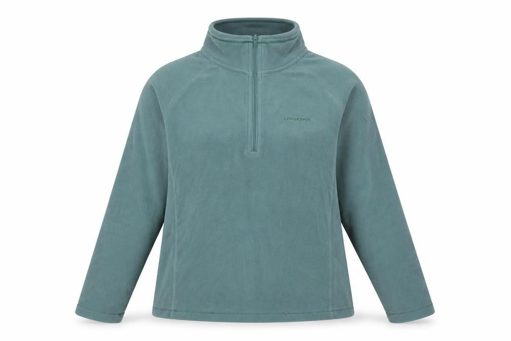 Craghoppers Women Teal Full Zip Fleece Sweatshirt UK 16